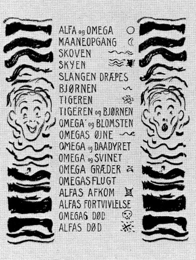 Alpha en Omega door Edvard Munch
